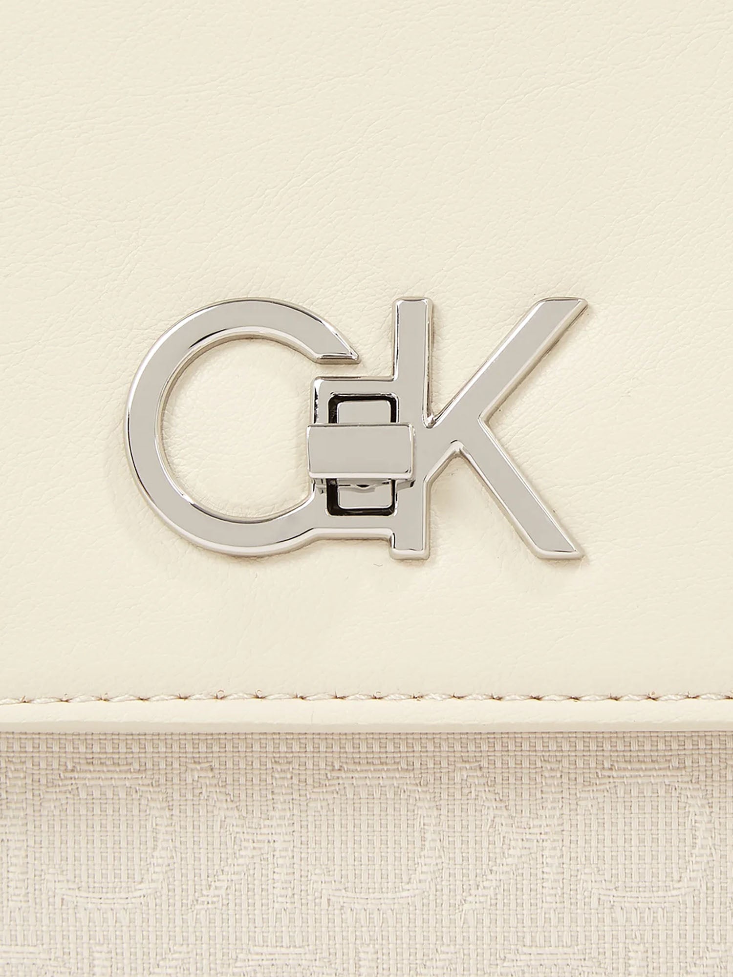 Tracolla Avorio Calvin Klein