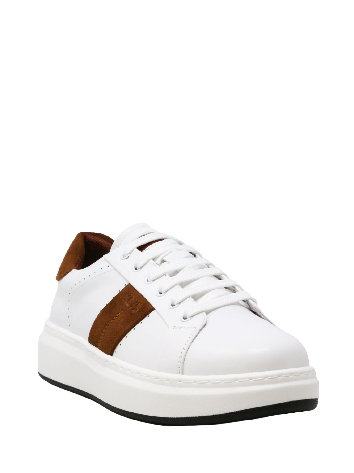 Sneakers Bianco Cuoio Keys