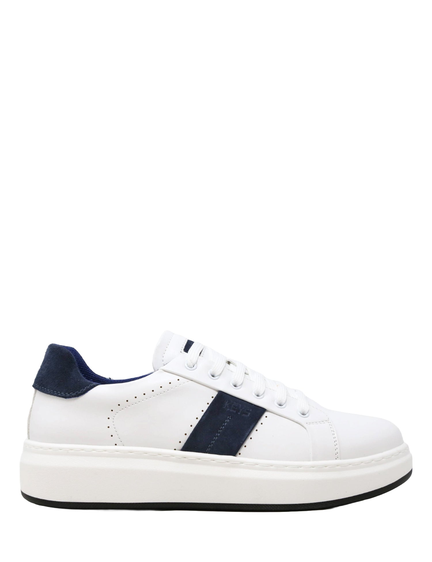 Sneakers Bianco Blu Keys