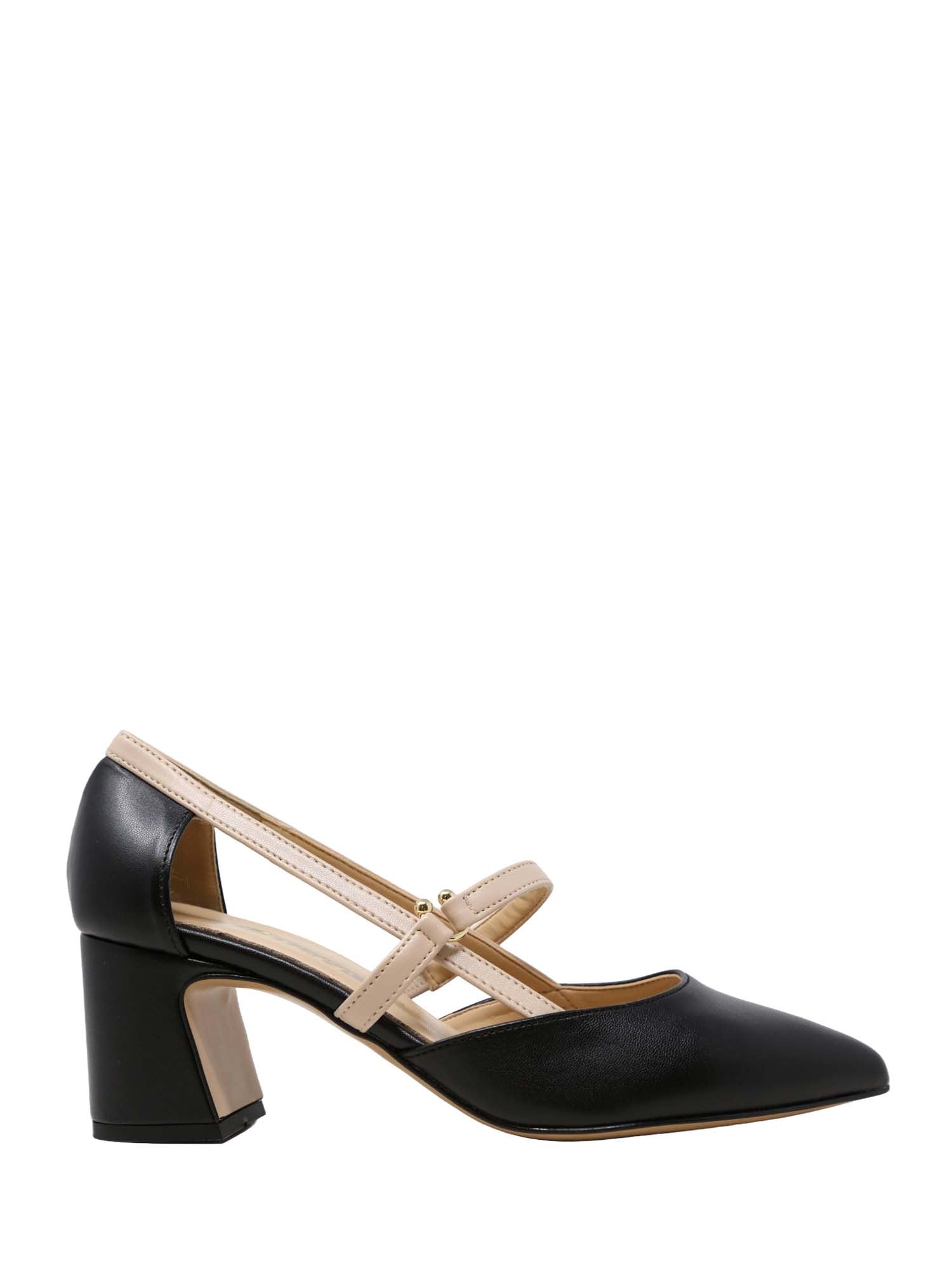 Sandali tacco Nero Nude Grace Shoes