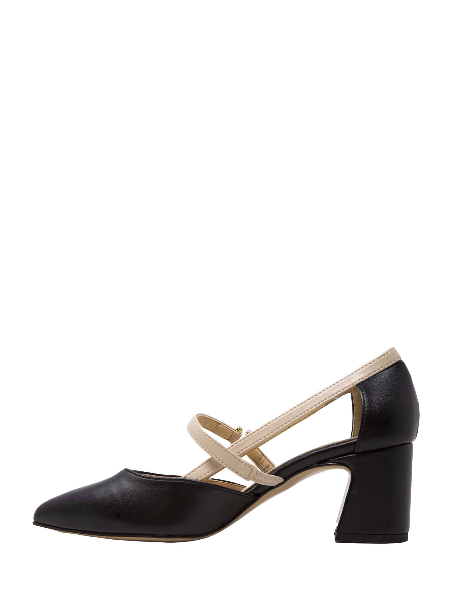 Sandali tacco Nero Nude Grace Shoes