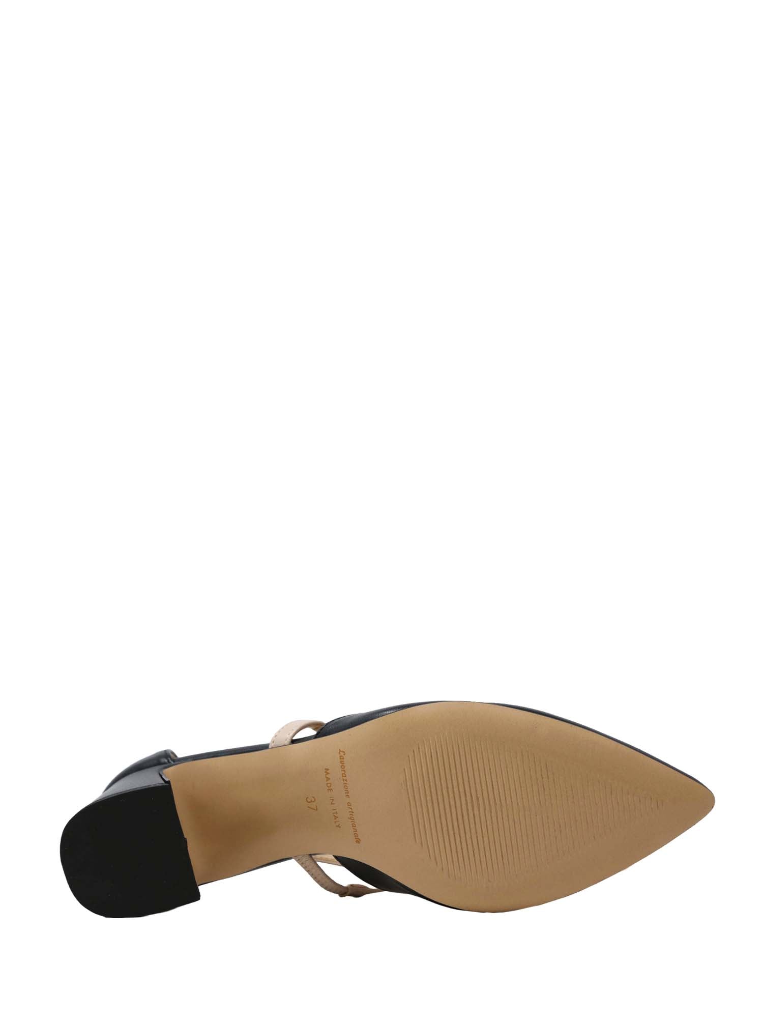 Sandali tacco Nero Nude Grace Shoes