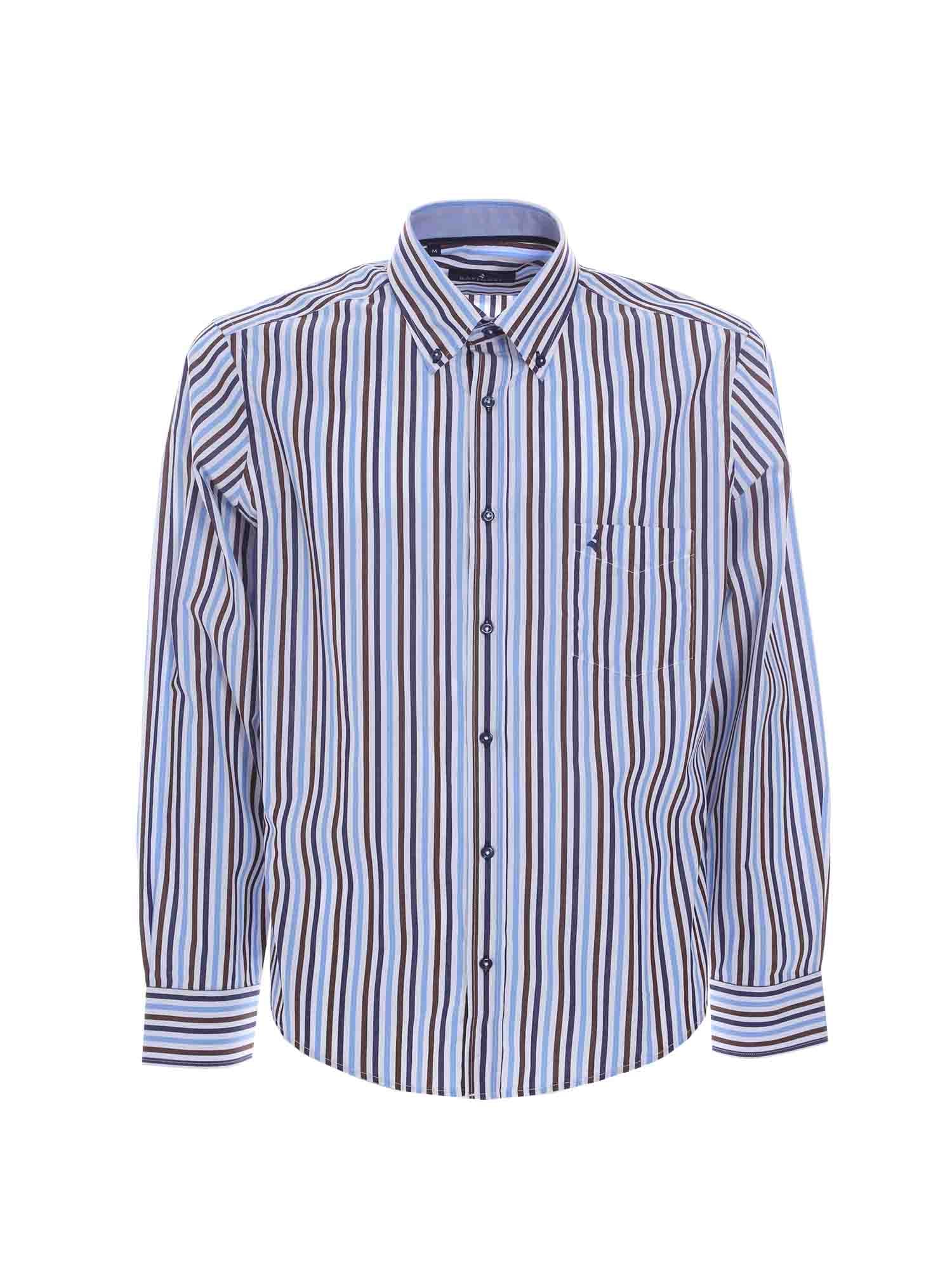 Camicie Marrone Navigare