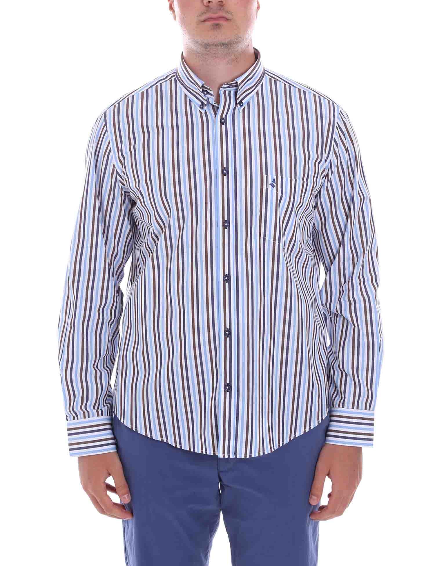 Camicie Marrone Navigare