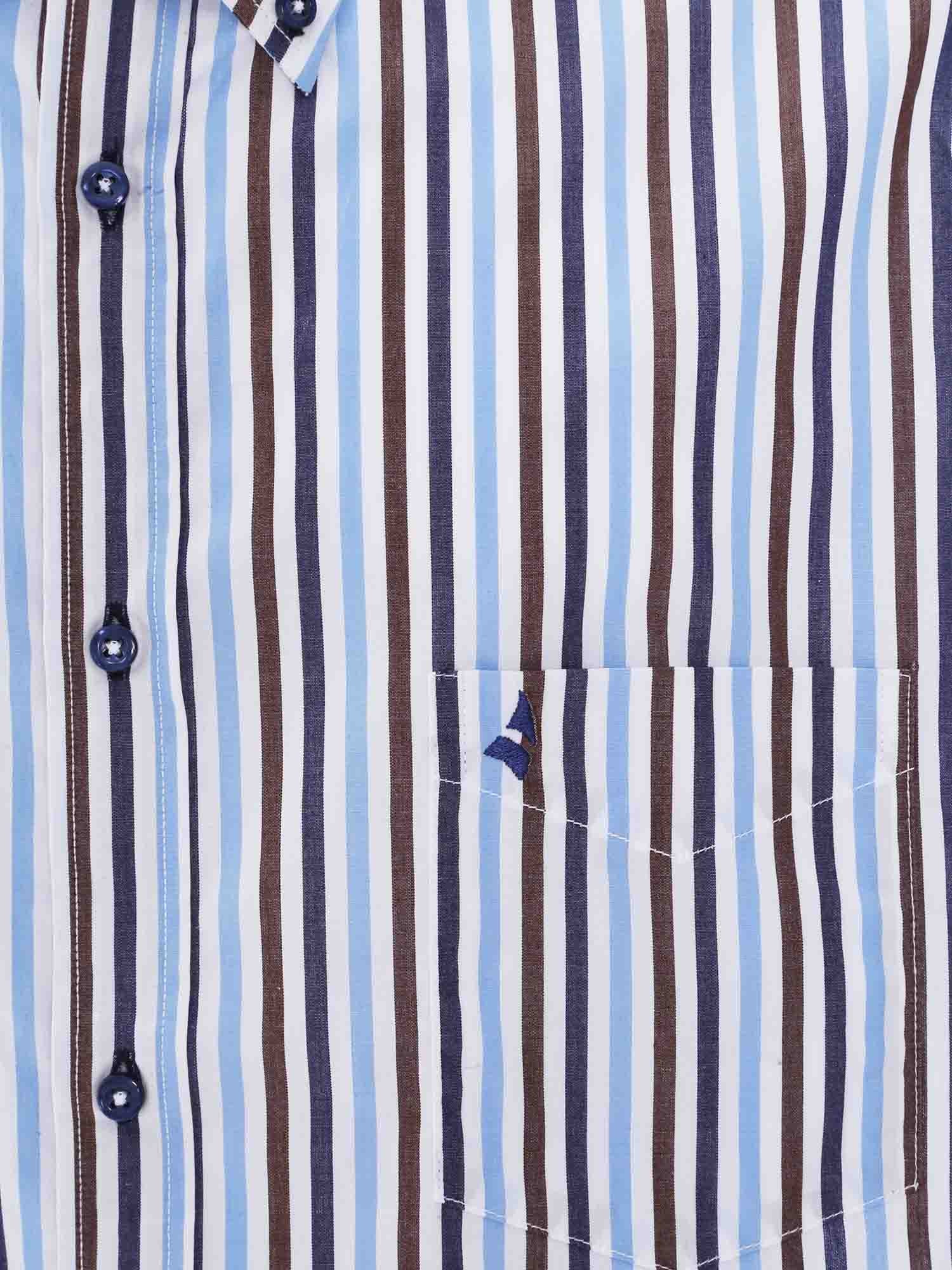 Camicie Marrone Navigare