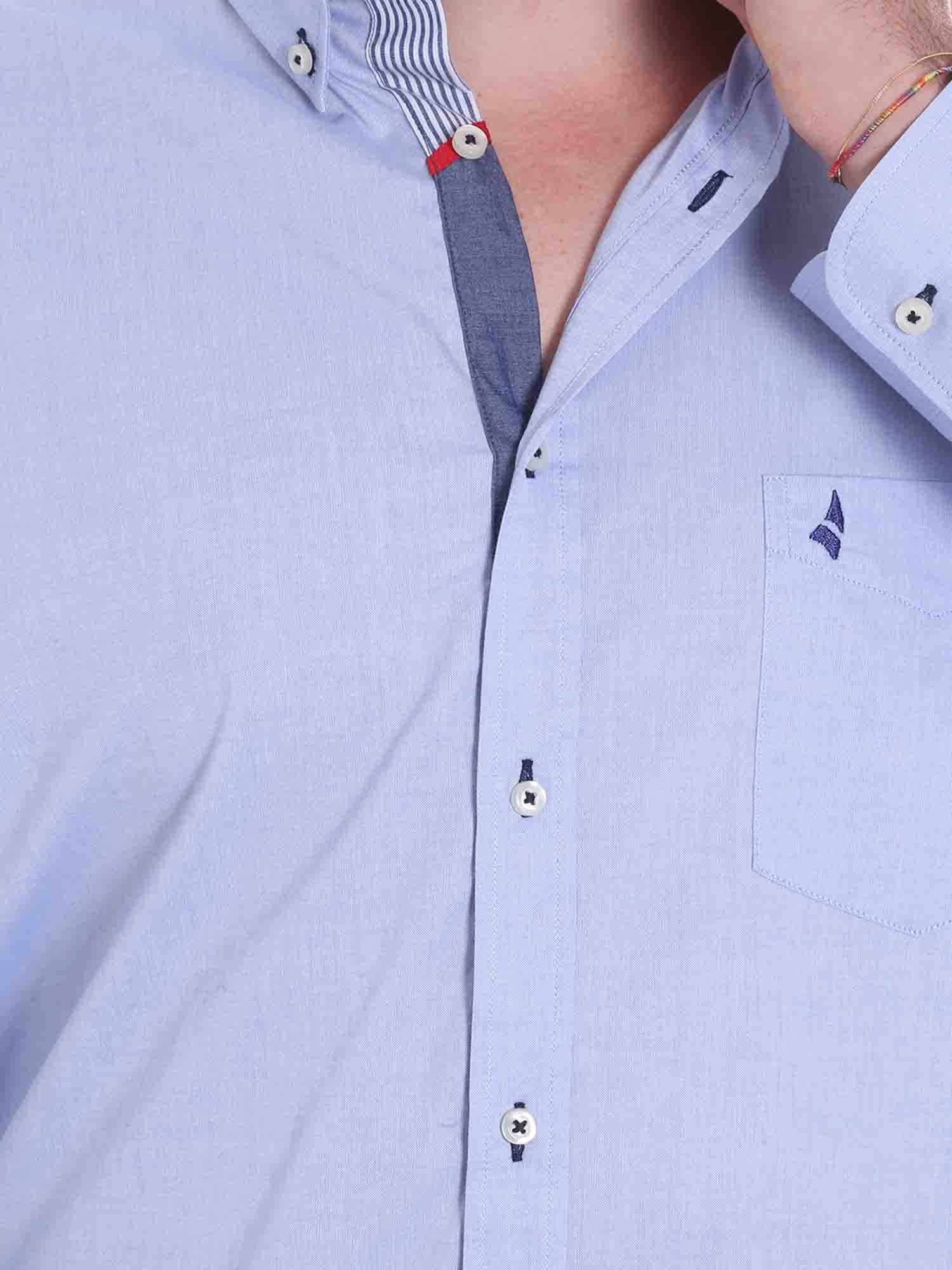 Camicie Celeste Navigare