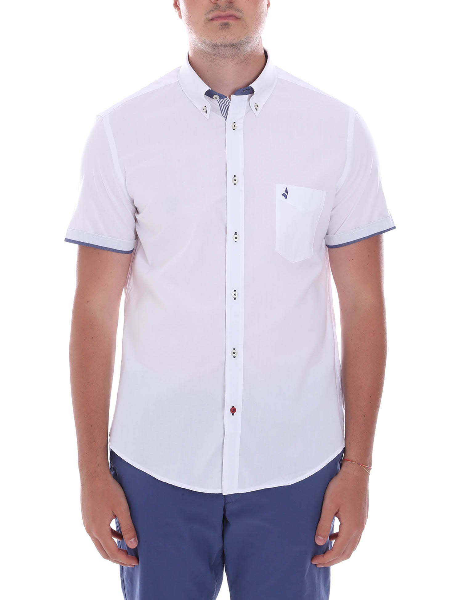 Camicie Bianco Navigare