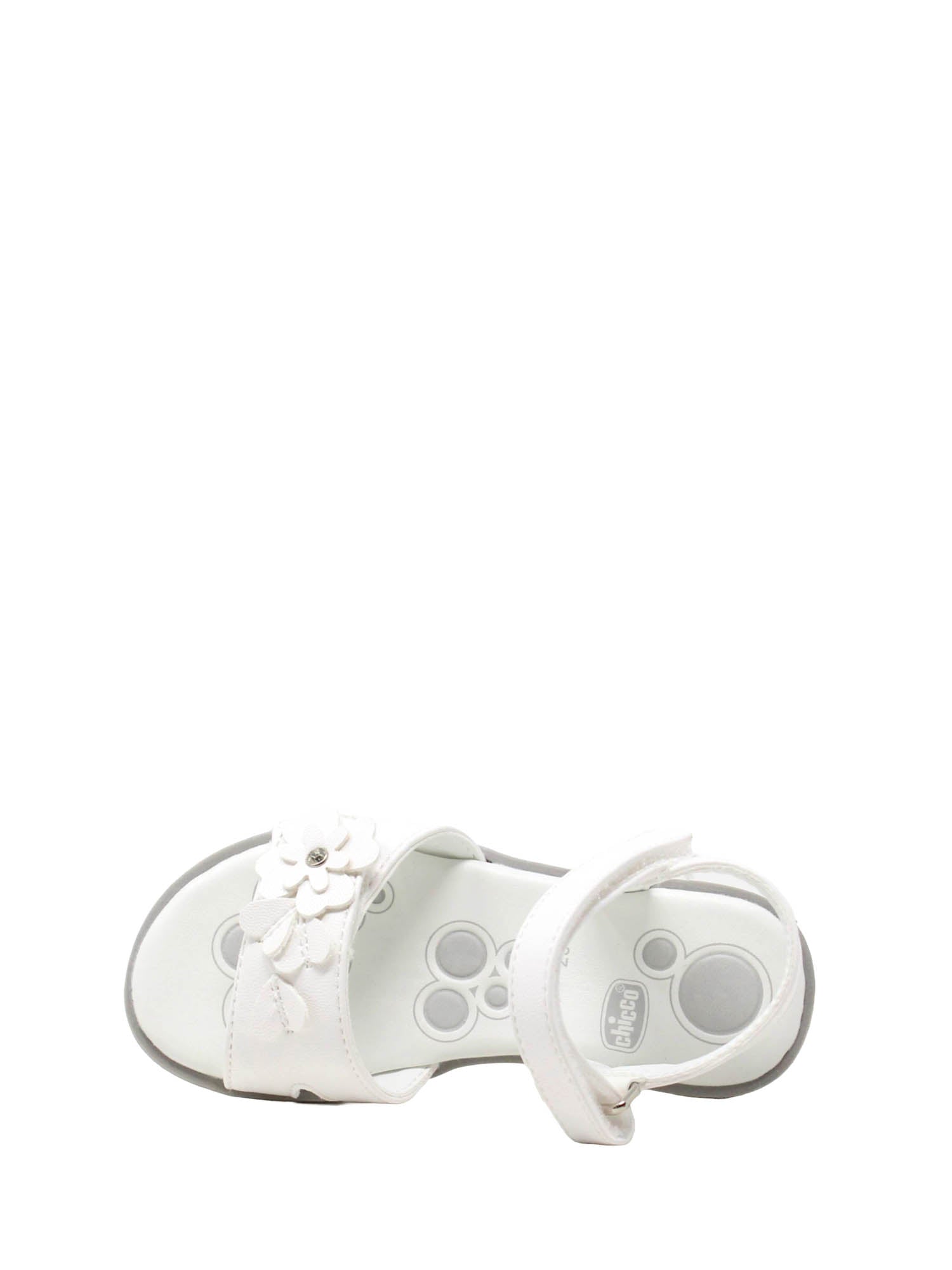 Sandali con strappi Bianco Chicco