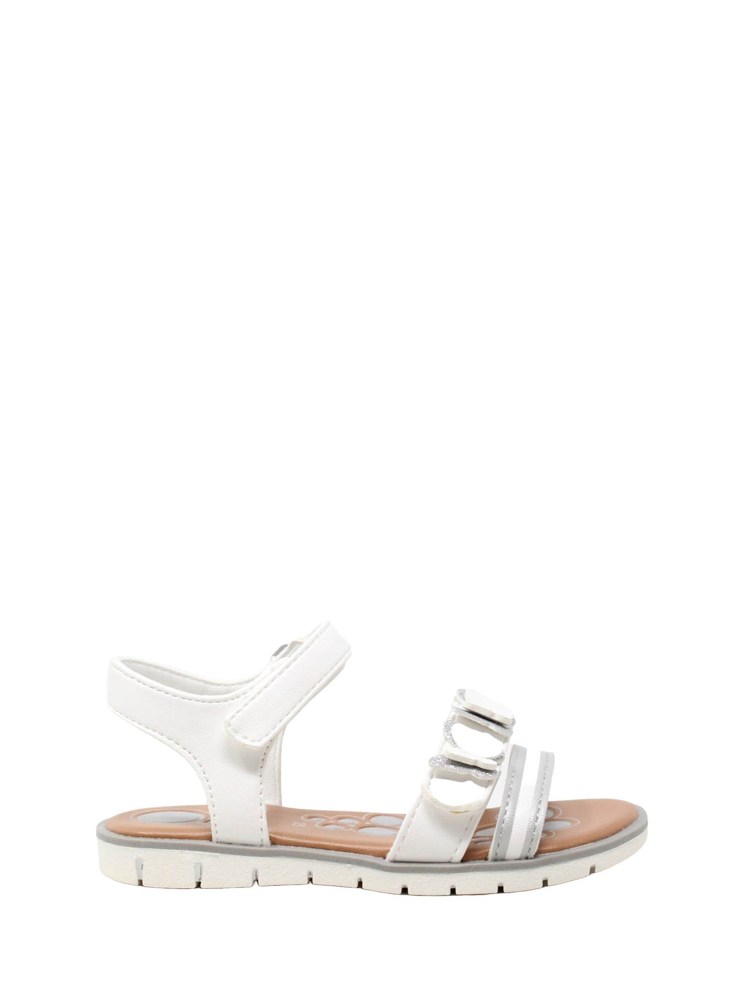 Sandali con strappi Bianco Chicco