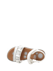 Sandali con strappi Bianco Chicco