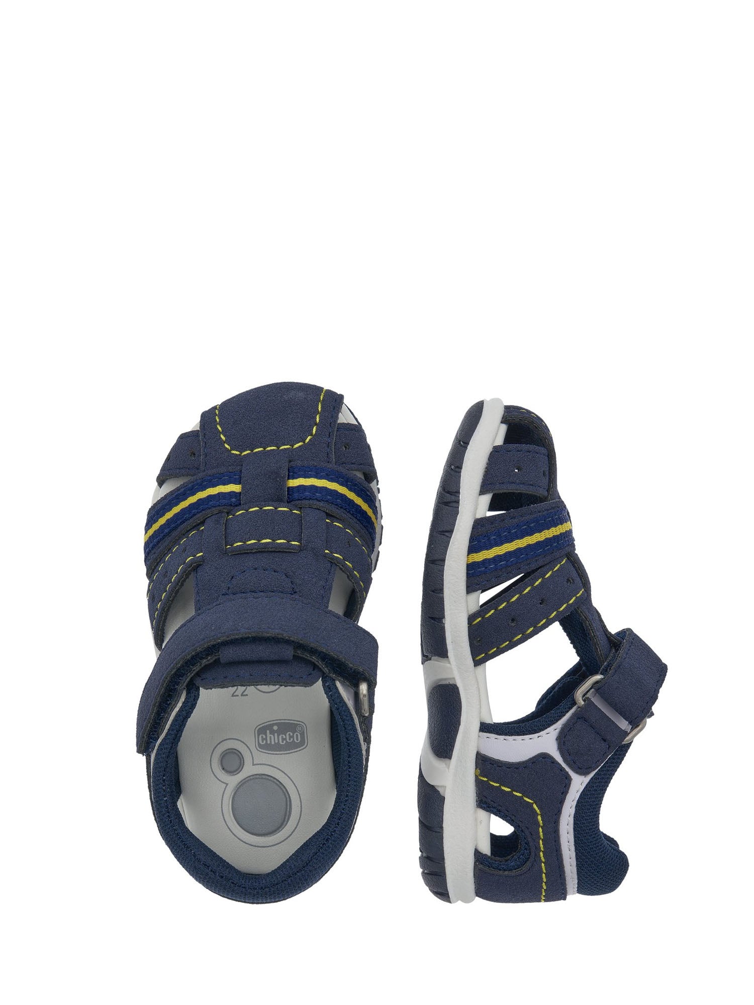 Sandali con strappi Blu Chicco