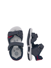 Sandali con strappi Blu Chicco