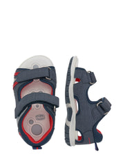 Sandali con strappi Blu Chicco