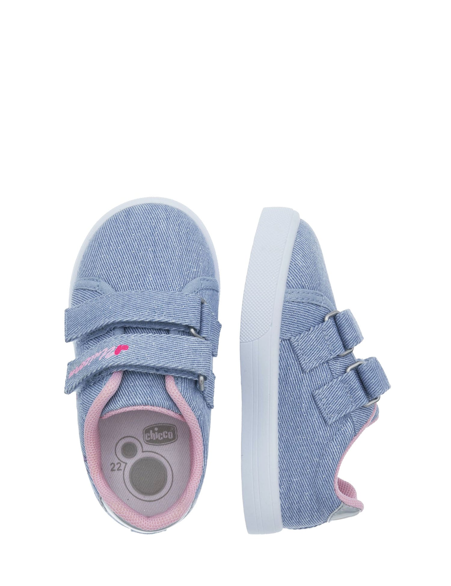 Scarpe con strappi Blu Chicco