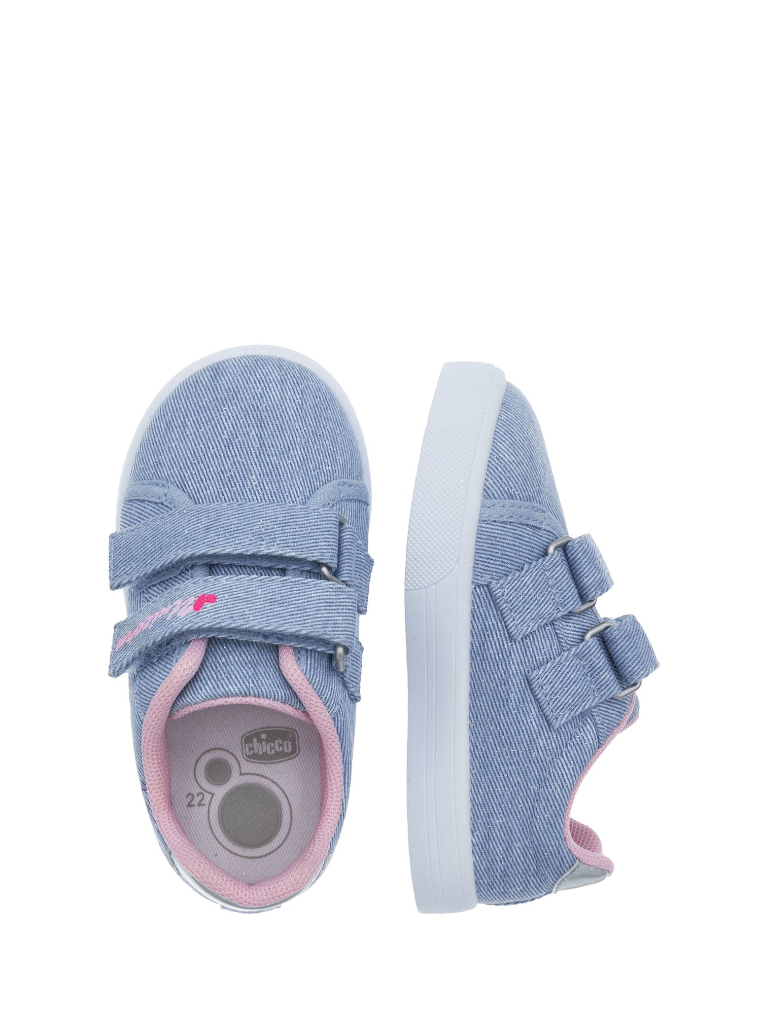 Scarpe con strappi Blu Chicco