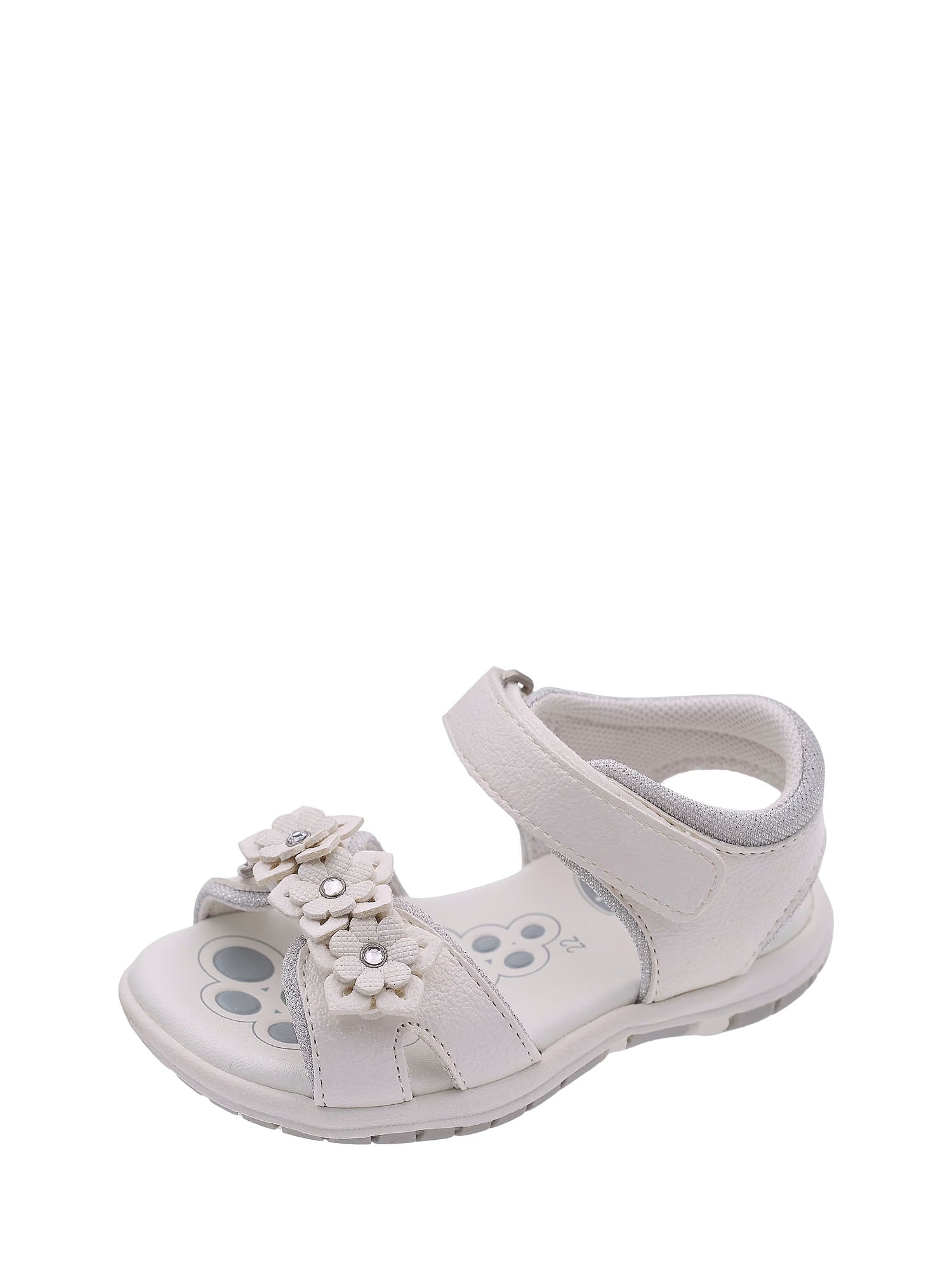 Sandali con strappi Bianco Chicco