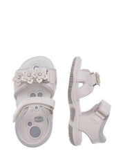 Sandali con strappi Bianco Chicco