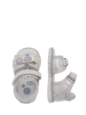 Sandali con strappi Bianco Chicco