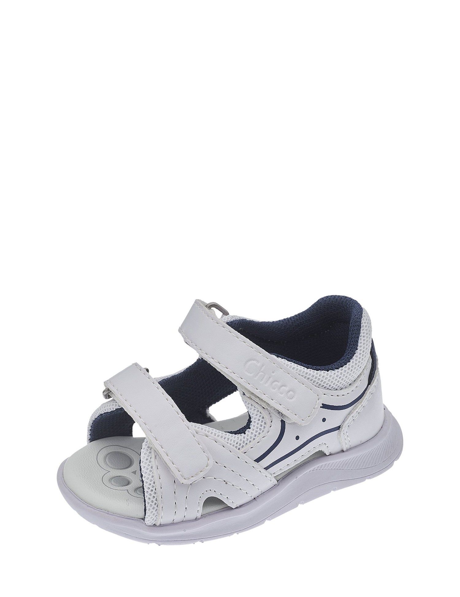 Sandali con strappi Bianco Chicco