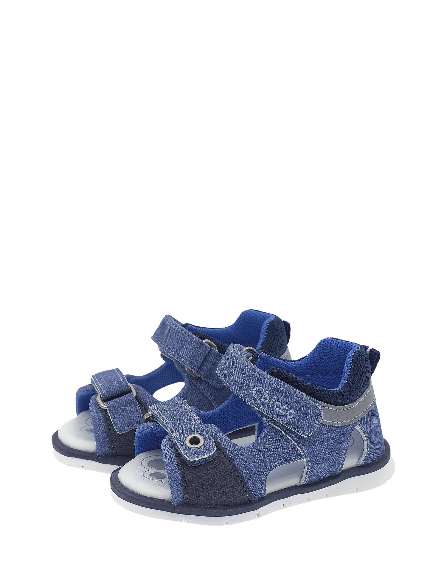 Sandali con strappi Blu Chicco