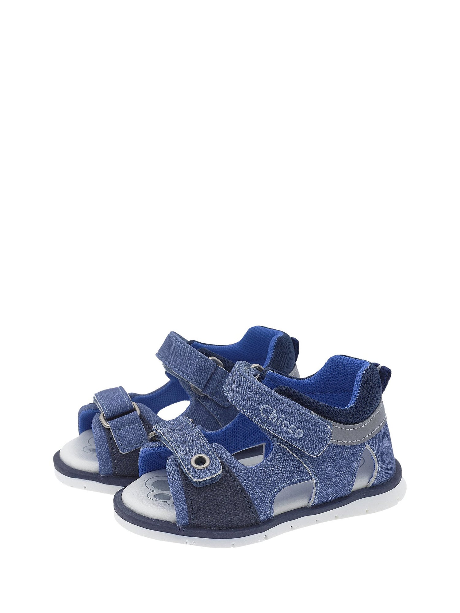 Sandali con strappi Blu Chicco