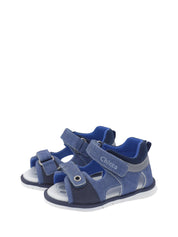 Sandali con strappi Blu Chicco