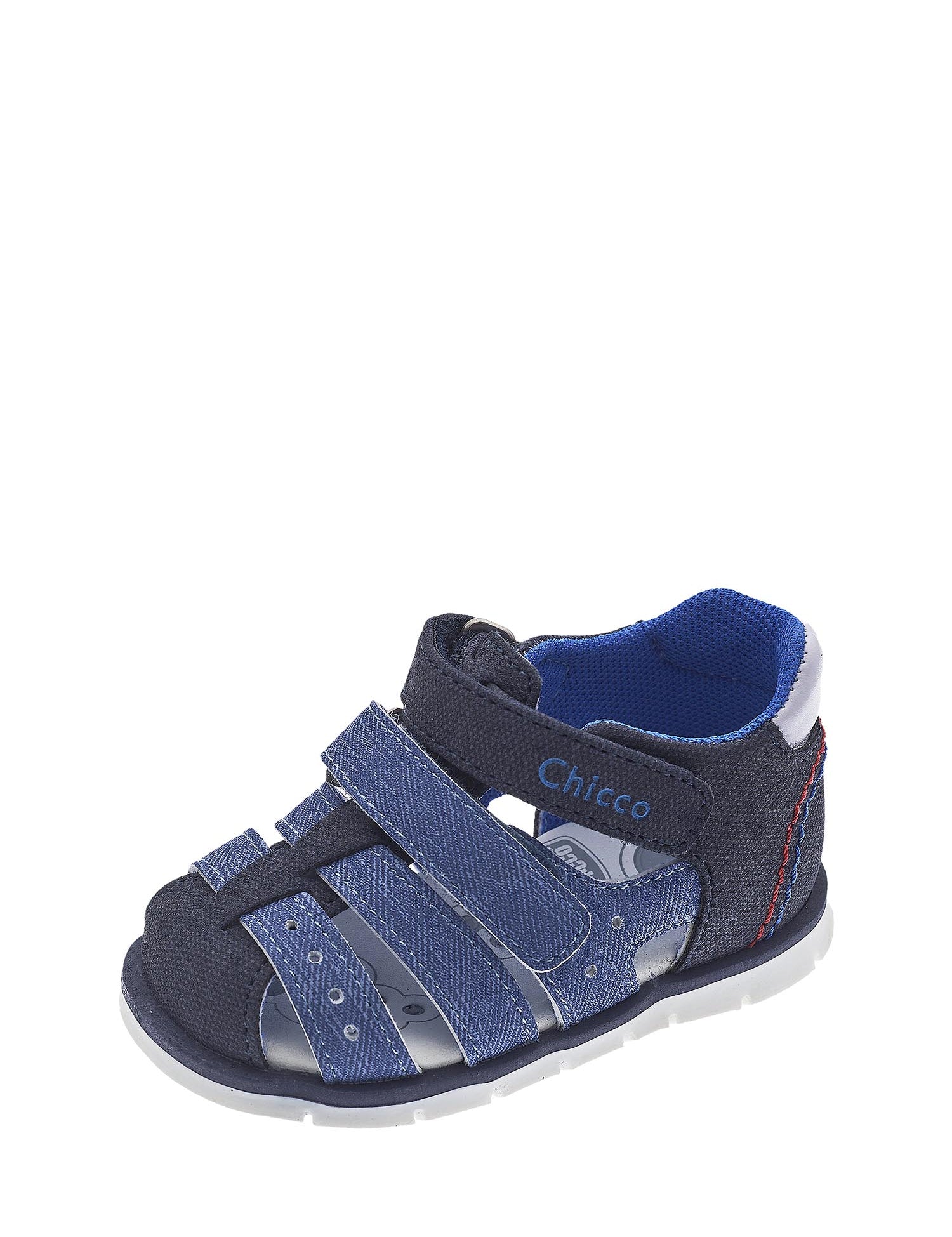 Sandali con strappi Blu Chicco