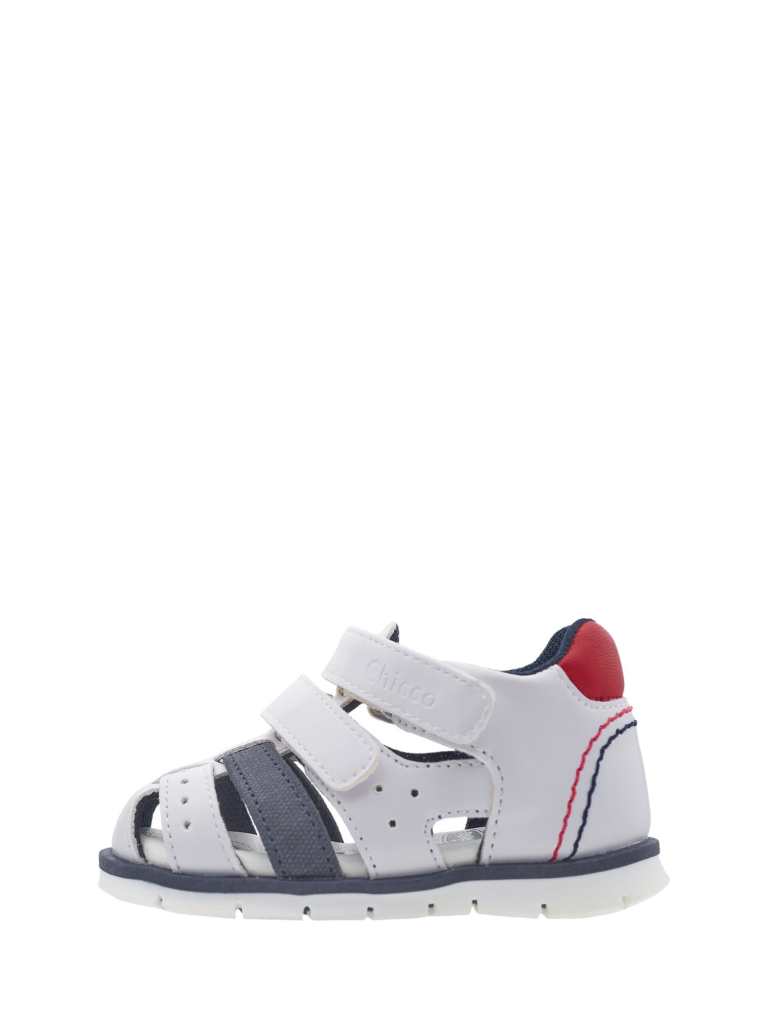Sandali con strappi Bianco Chicco