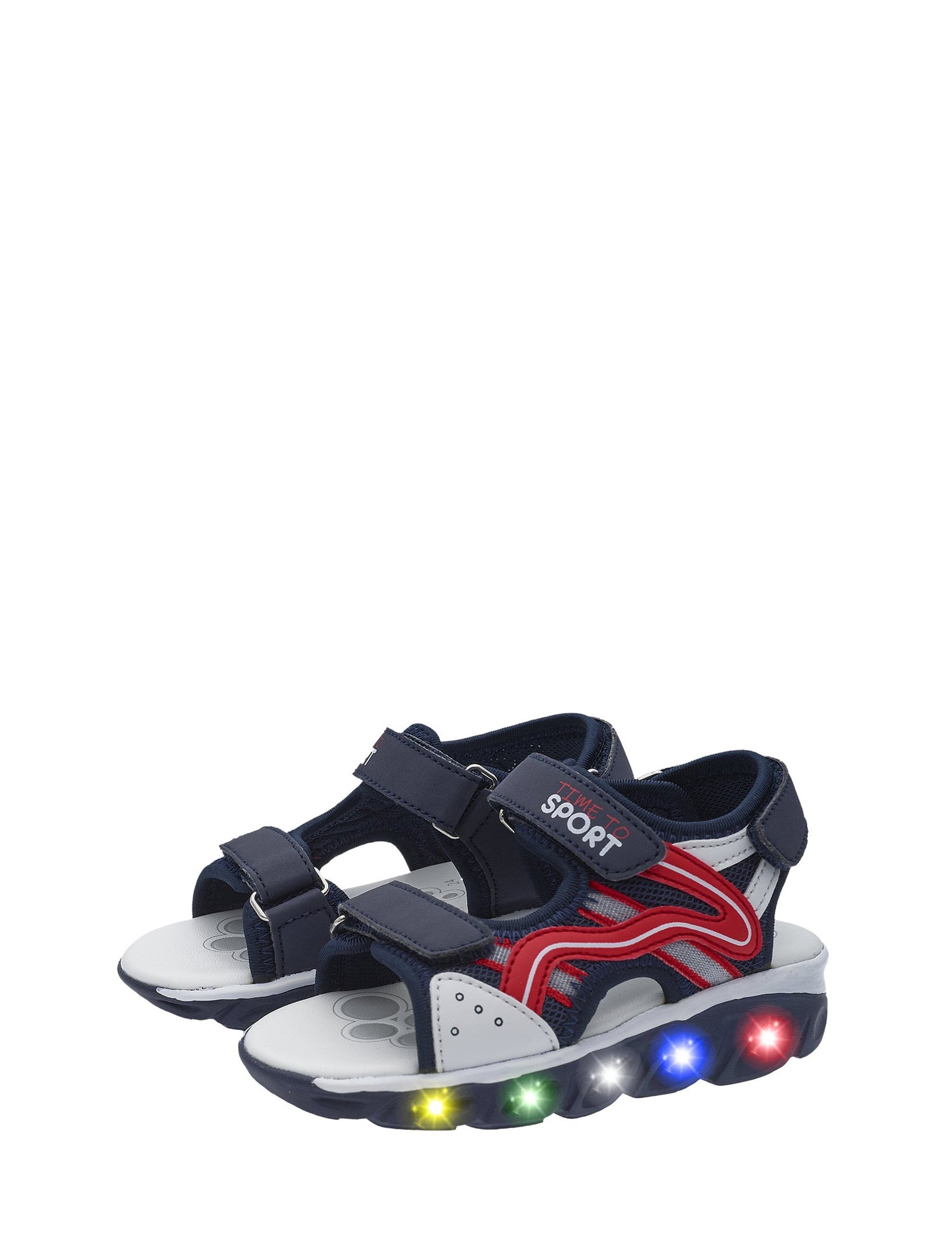 Sandali con strappi Blu Chicco