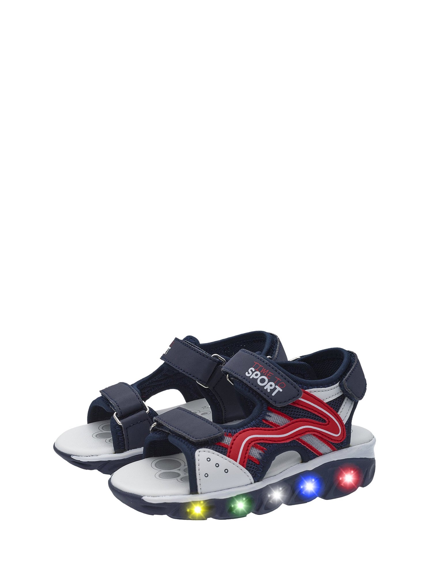 Sandali con strappi Blu Chicco