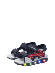 Sandali con strappi Blu Chicco