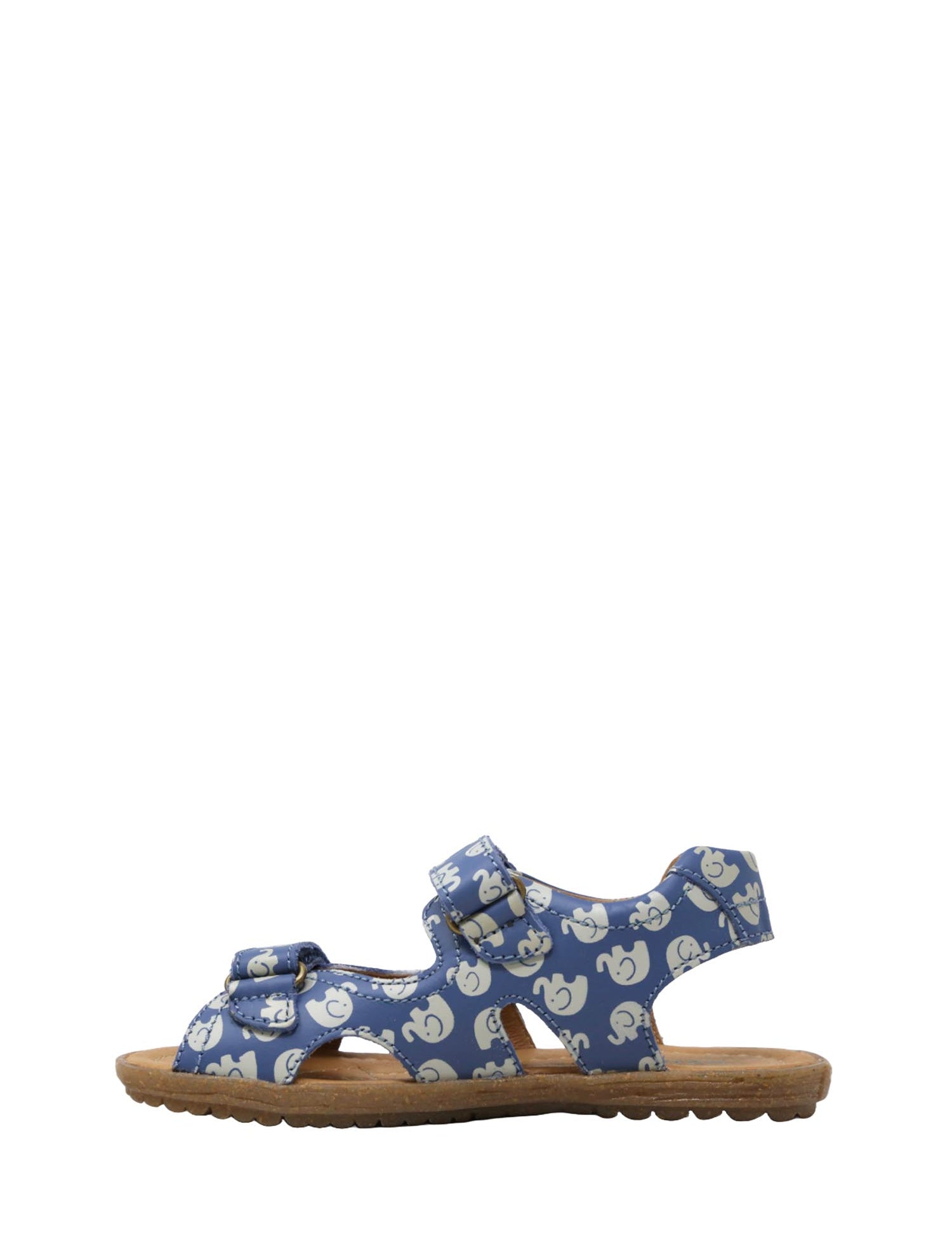 Sandali con strappi Blu Naturino