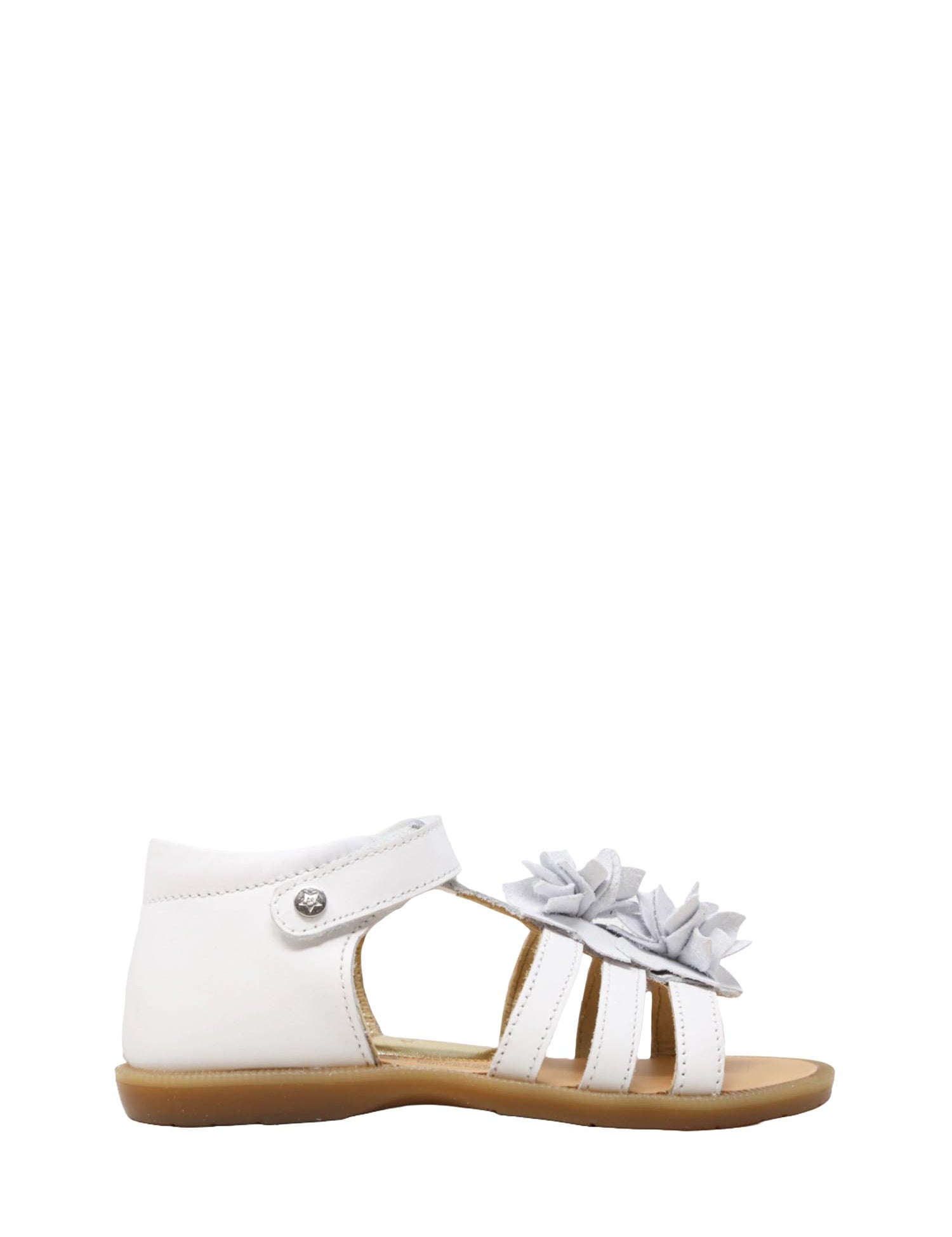 Sandali con strappi Bianco Naturino