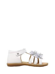 Sandali con strappi Bianco Naturino