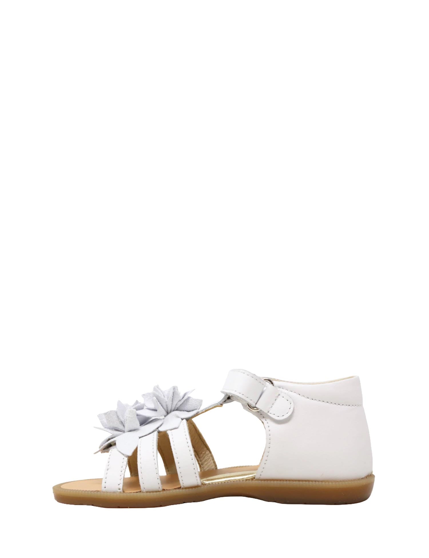 Sandali con strappi Bianco Naturino