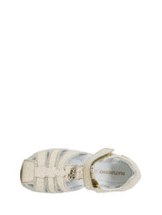 Sandali con strappi Platino Naturino