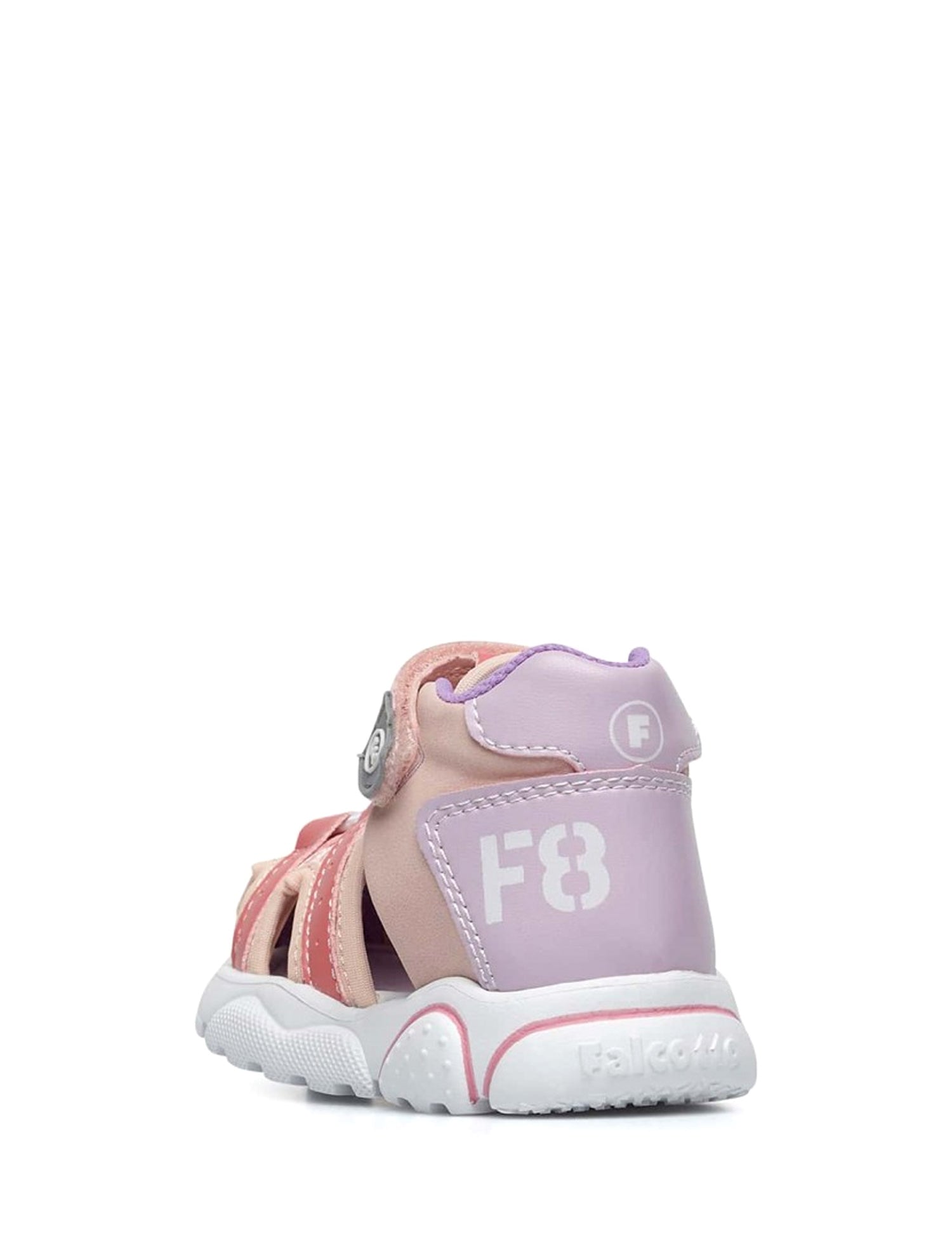 Sandali con strappi Rosa Falcotto