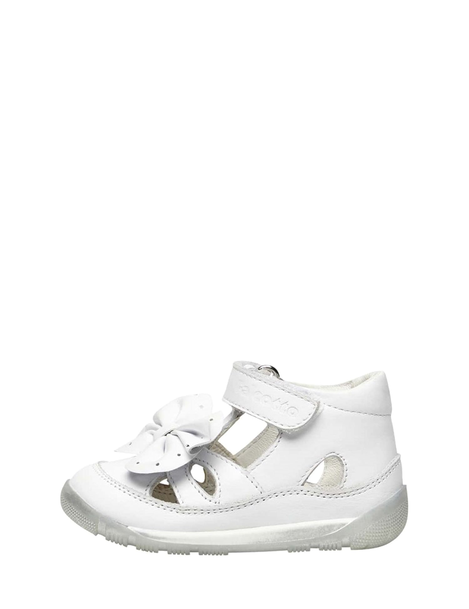 Sandali con strappi Bianco Falcotto