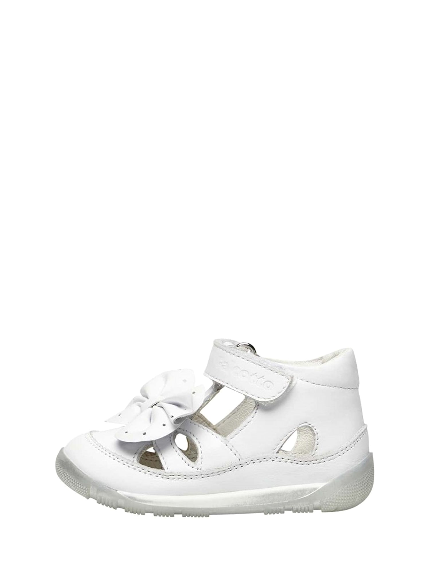 Sandali con strappi Bianco Falcotto
