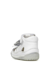Sandali con strappi Bianco Falcotto