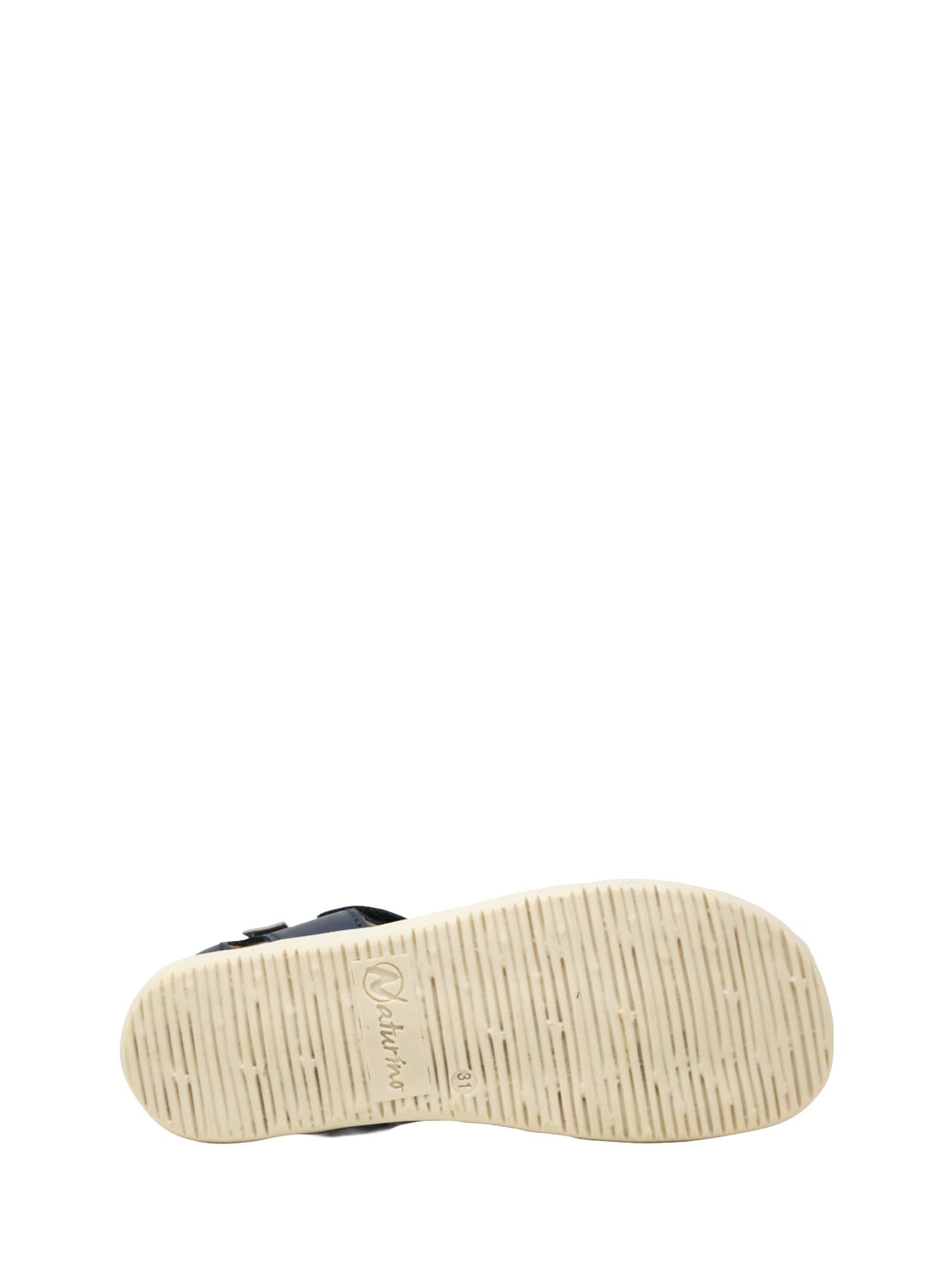 Sandali con strappi Blu Scuro Naturino