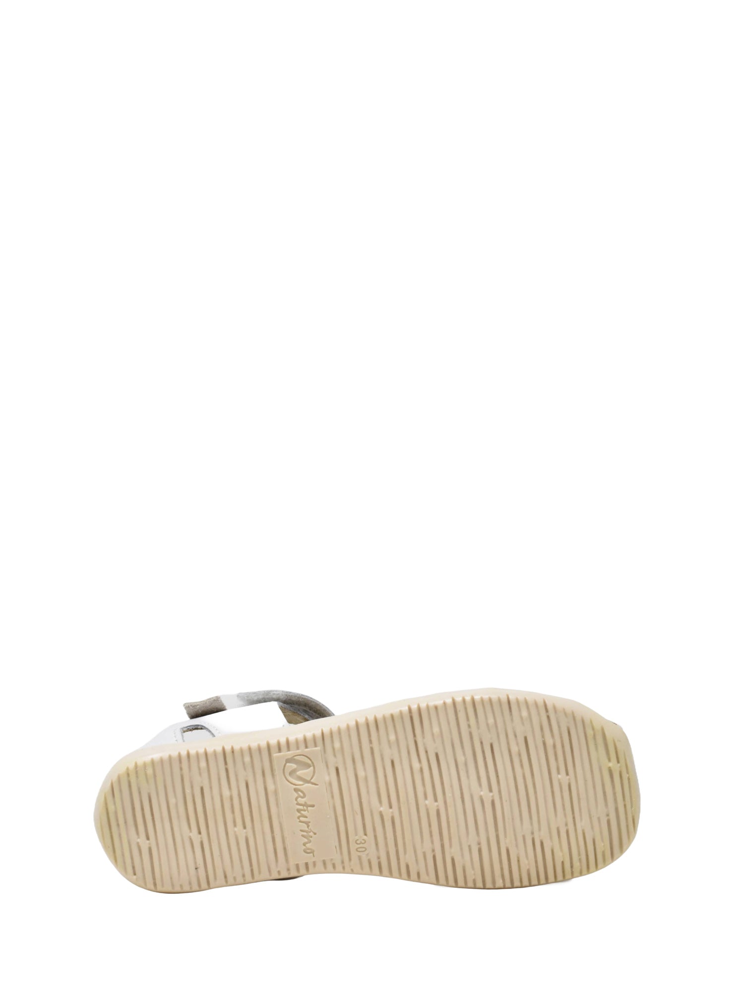 Sandali con strappi Bianco Naturino
