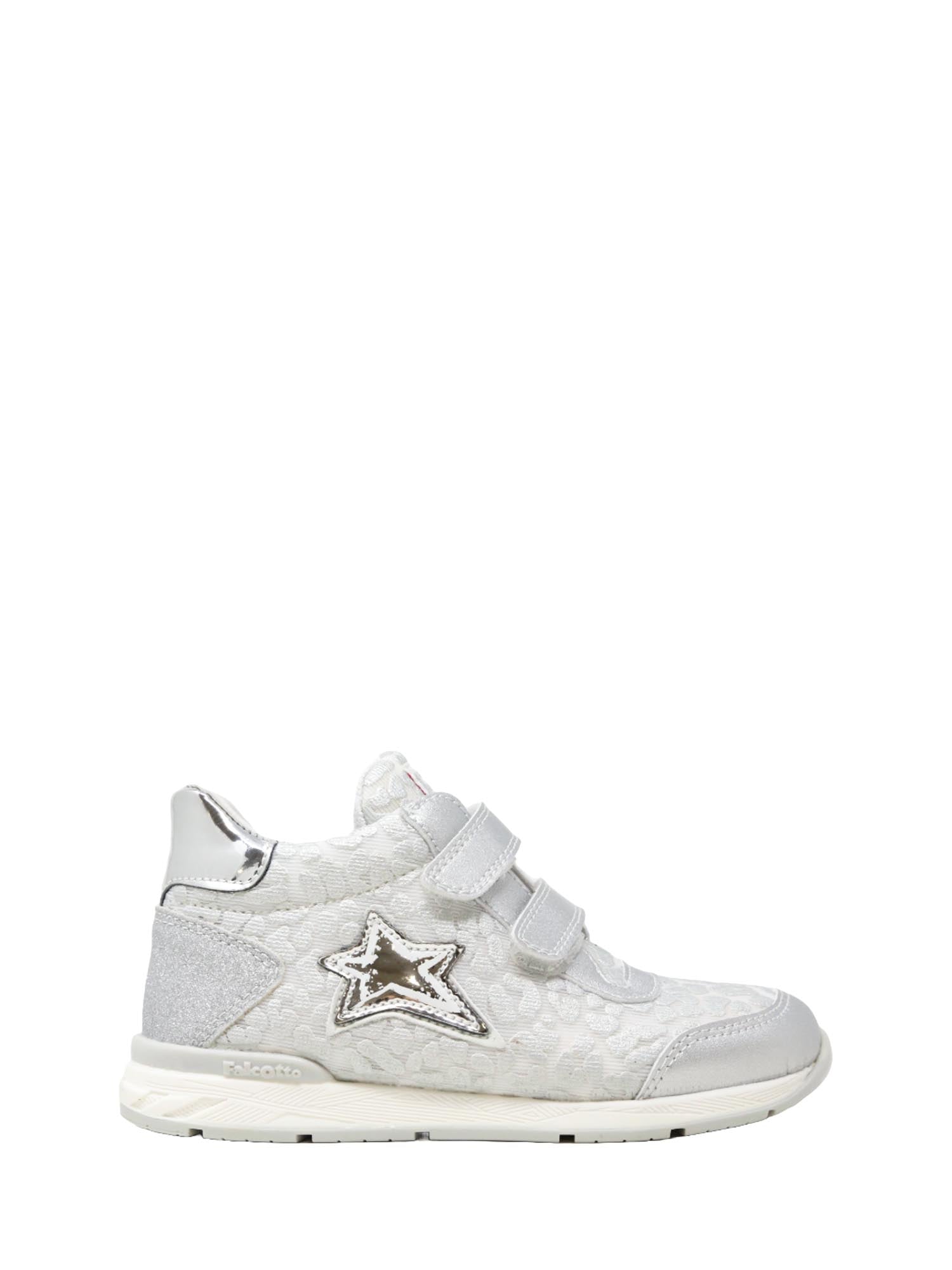 Scarpe con strappi Argentato Falcotto