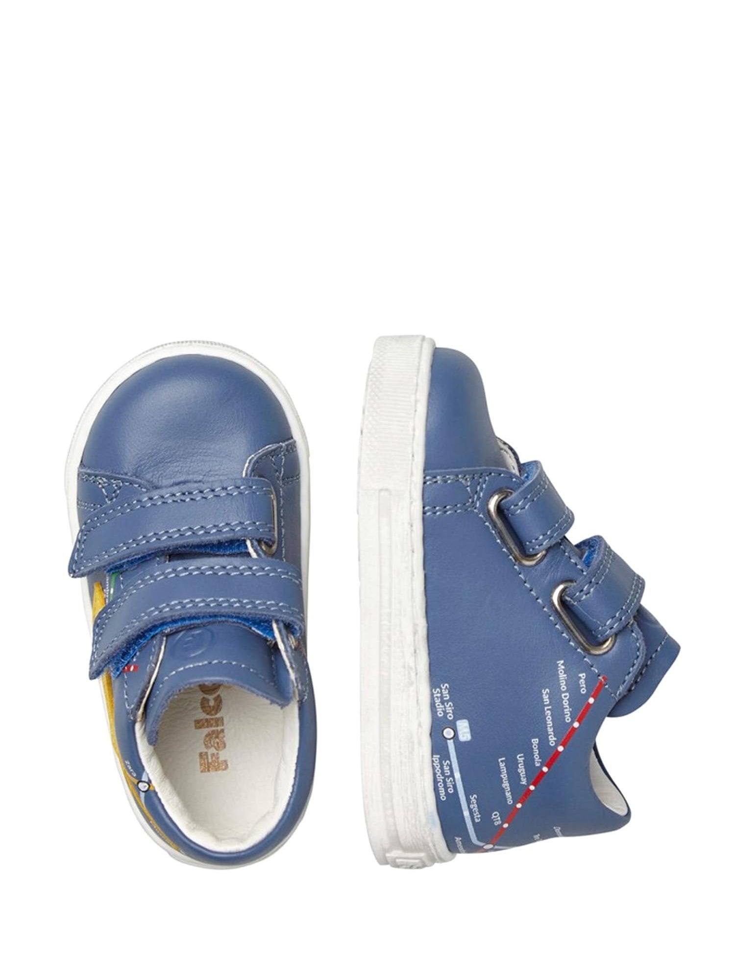 Scarpe con strappi Blu Falcotto