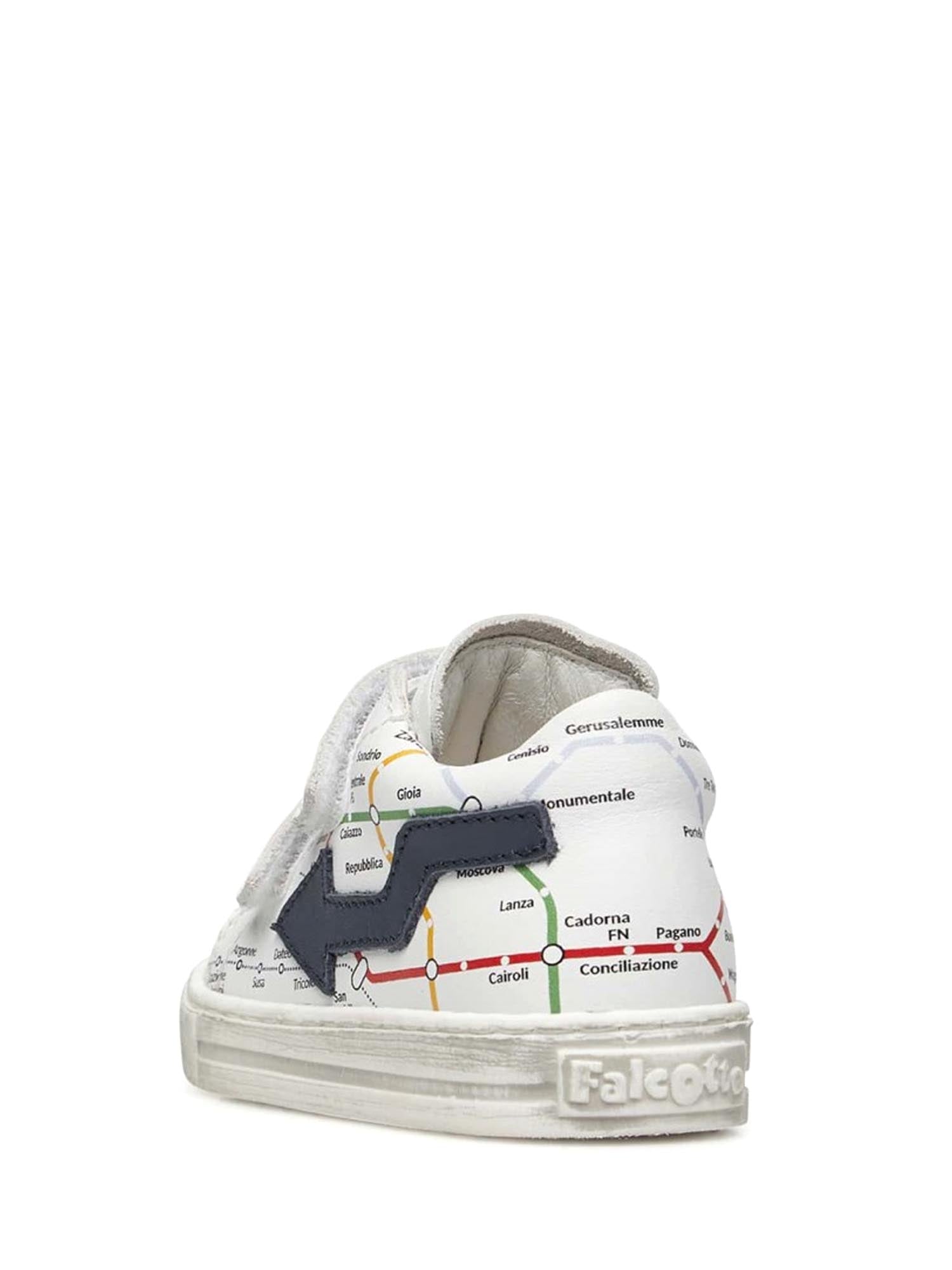 Scarpe con strappi Bianco Falcotto
