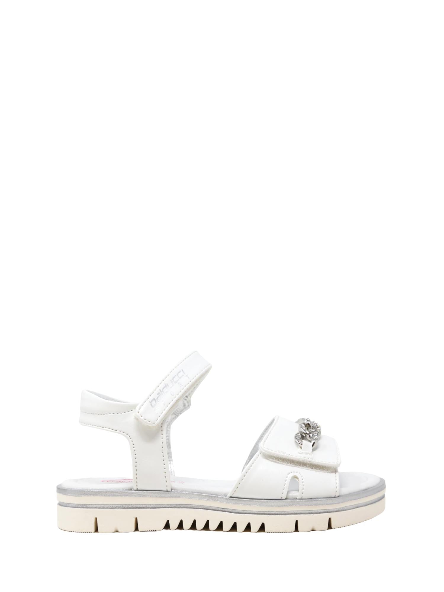Sandali con strappi Bianco Balducci