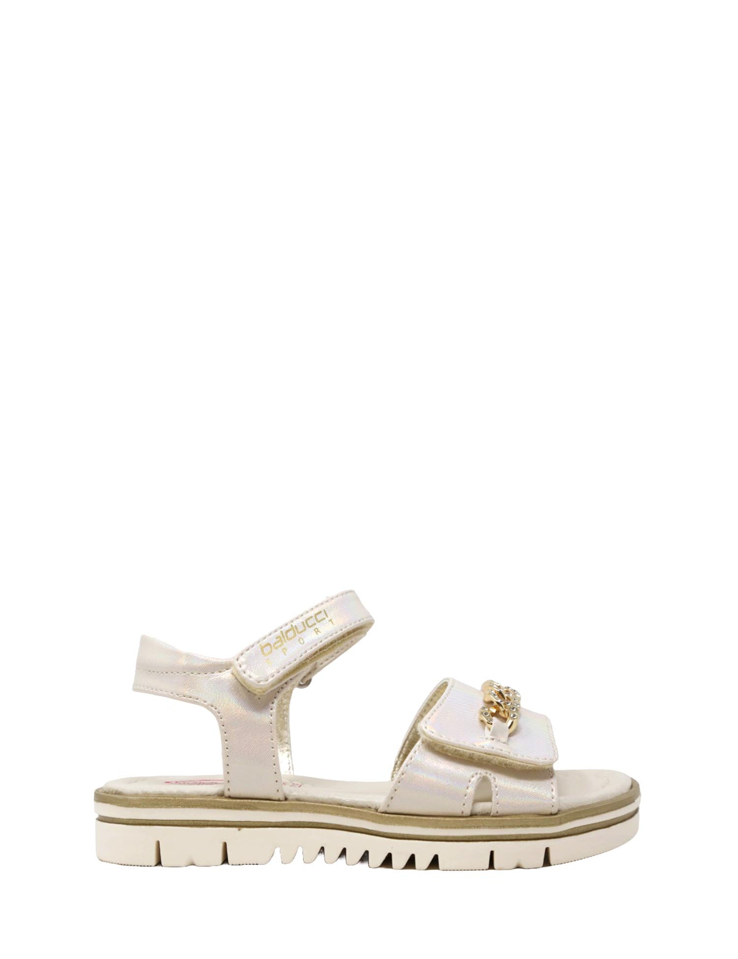 Sandali con strappi Beige Balducci