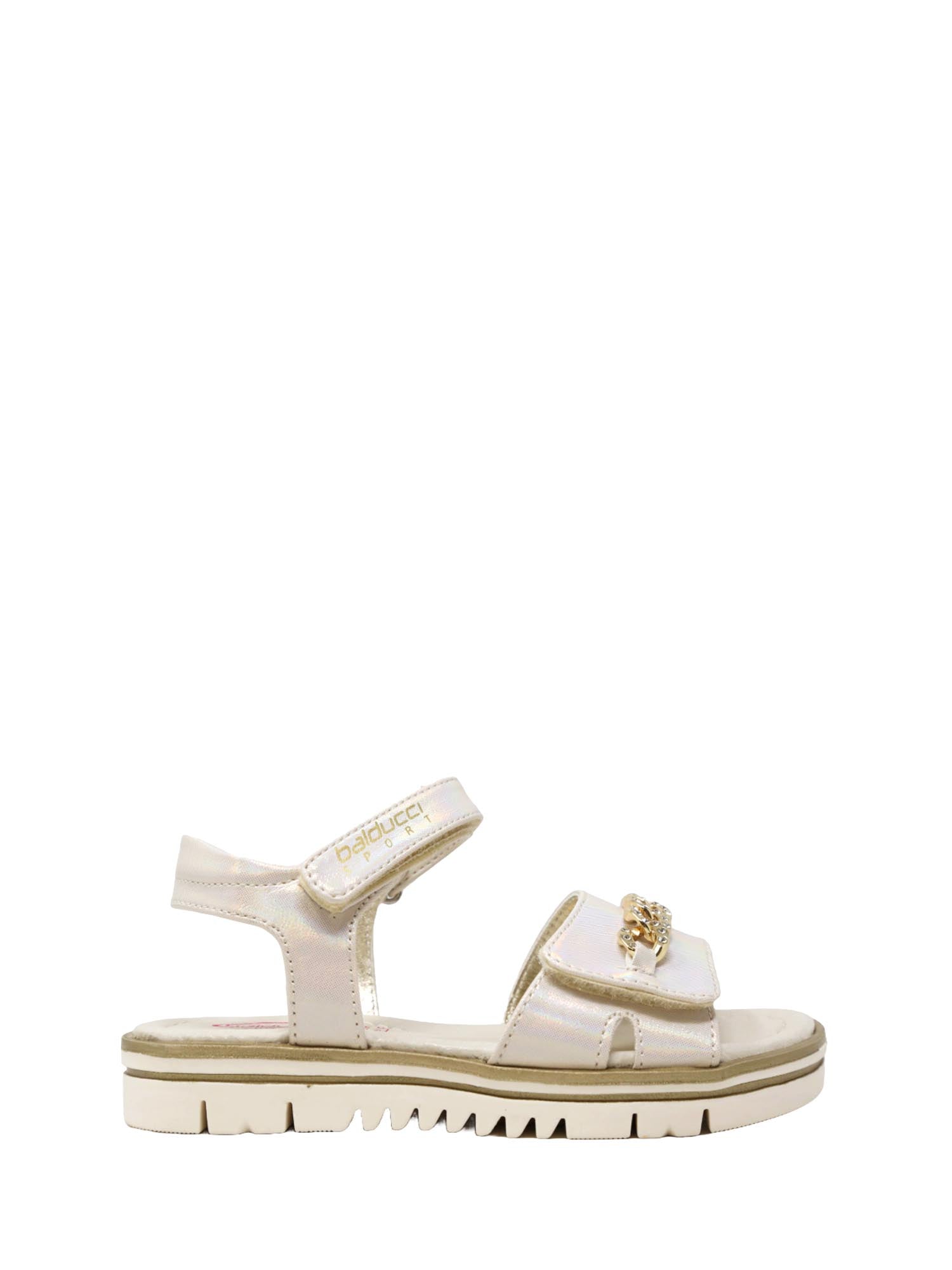 Sandali con strappi Beige Balducci