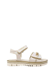 Sandali con strappi Beige Balducci