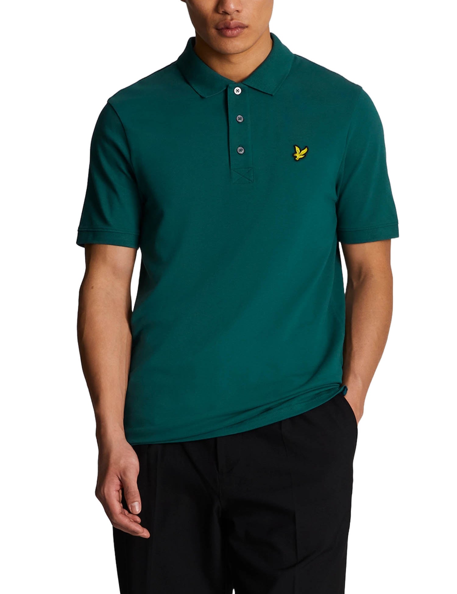 Polo Verde Giallo Lyle & Scott